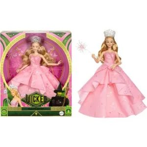 Universal Pictures Wicked Deluxe Glinda Fashion Doll & Accessories with Removable Outfit